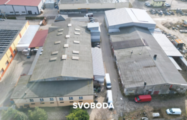 Hala magazynowa na 1 piętrze z pomieszczeniami biurowymi – Lębork