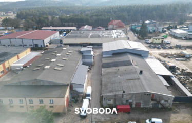 Hala magazynowa na 1 piętrze z pomieszczeniami biurowymi – Lębork