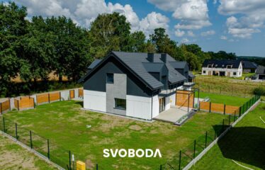 Dom w zabudowie bliźniaczej o pow. 172m2 z tarasem i dużym ogrodem- Strzelinko
