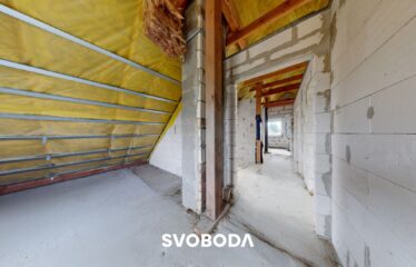 Dom wolnostojący w stanie surowym zamkniętym – Deszczno